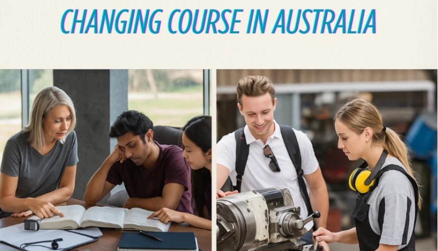 Can I Change My Course in Australia on Subclass 500 Student Visa?